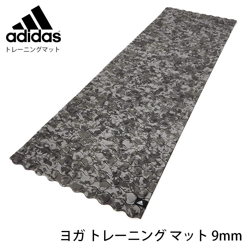 [adidas] トレーニングマット 9mm アディダス ユニセックス ヨガマット 厚手 滑らない ストレッチ / 22SS ADMT13232 -  Puravida! プラヴィダ ヨガ フィットネスショップ | プラヴィダ ヨガウェア ヨガマット