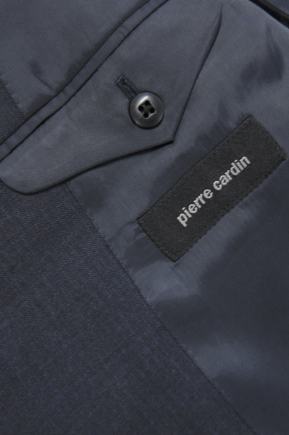 pierre cardin ピエールカルダンメンズ スーツ ブルー ストライプ 軽い