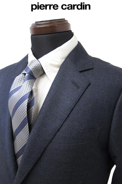 pierre cardin ピエールカルダンメンズ スーツ ブルー 軽い お洒落